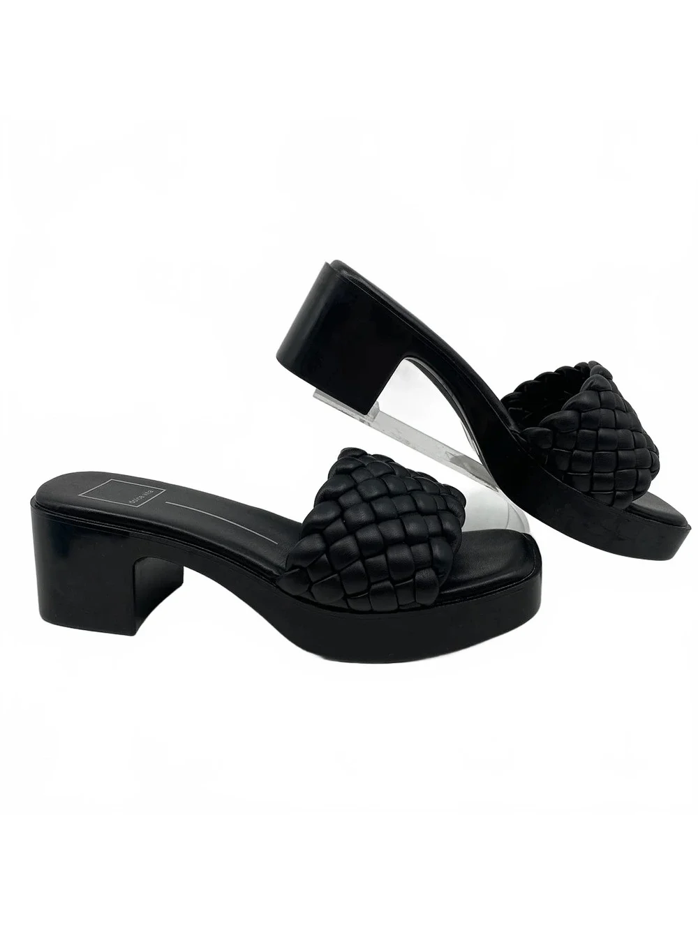 Dolce Vita Black Woven Slip-On Platform Sandals | Women’s US8 - Picture 13 of 13